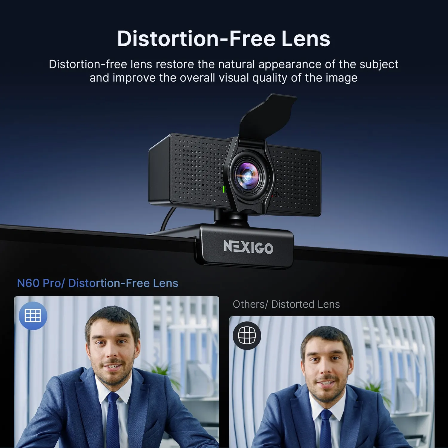 NexiGo N60 Pro webcam 4K autofocus 3DNR