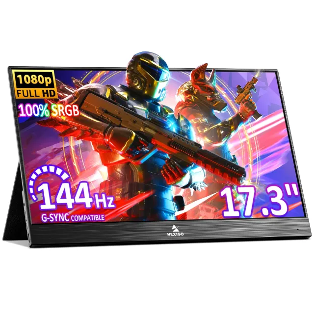 NexiGo NG17FG 17,3 Inch Portable Monitor 144Hz Full HD