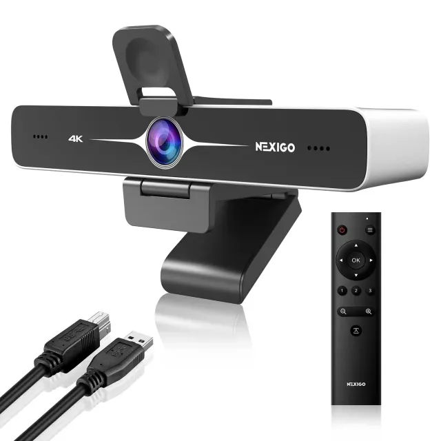 NexiGo N970P 4K Webcam met Autoframing en Zoom