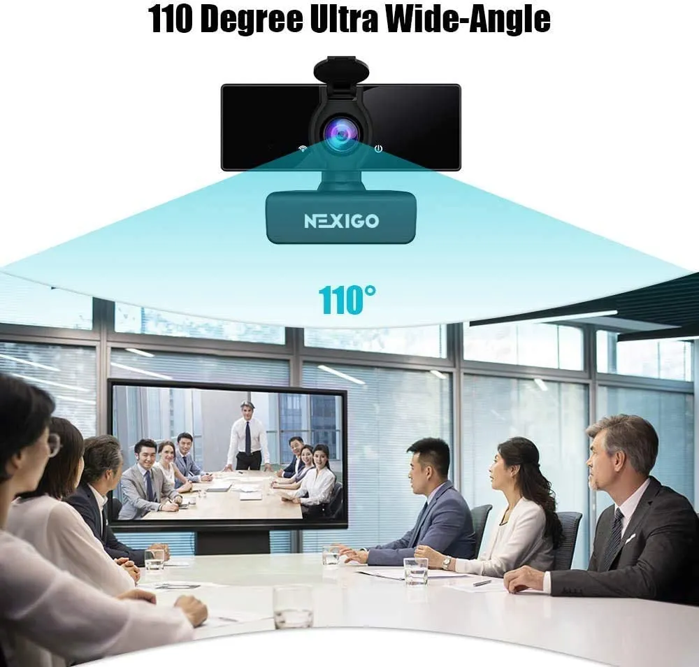 NexiGo N660 1080p webcam fixed focus