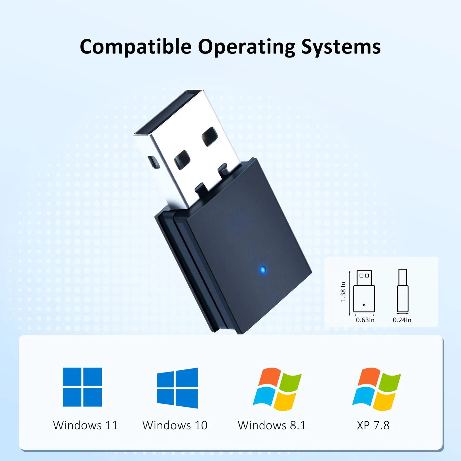 NexiGo SPK03 USB Bluetooth-adapter