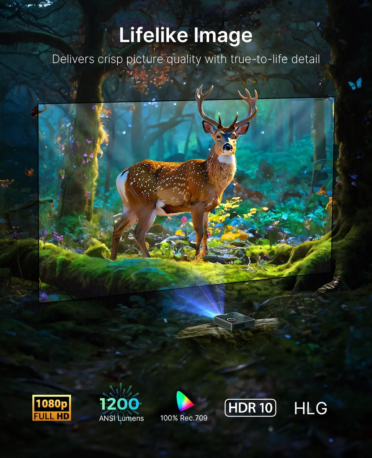 NexiGo Nova Mini Smart laserprojector