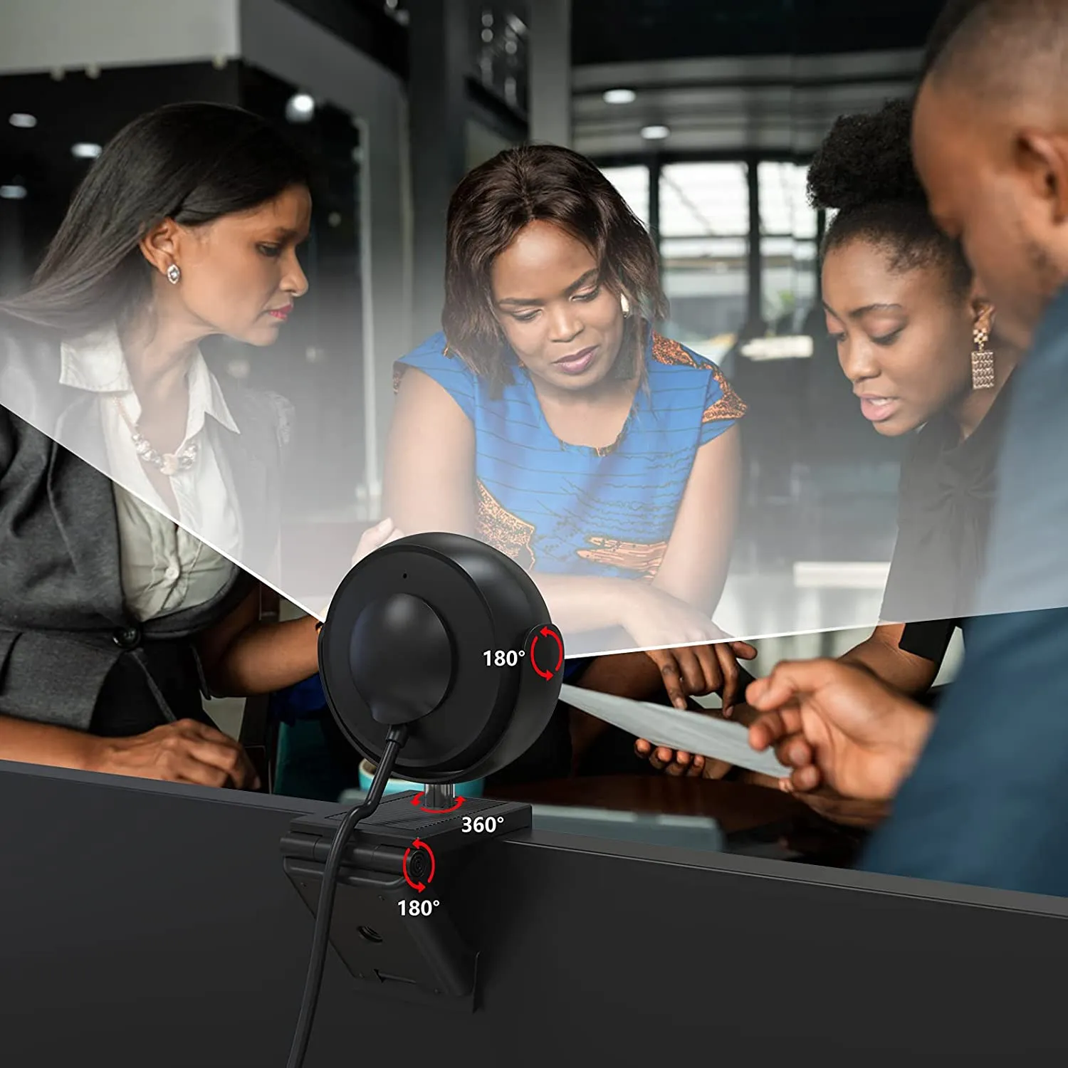 NexiGo N660E webcam met ringlamp