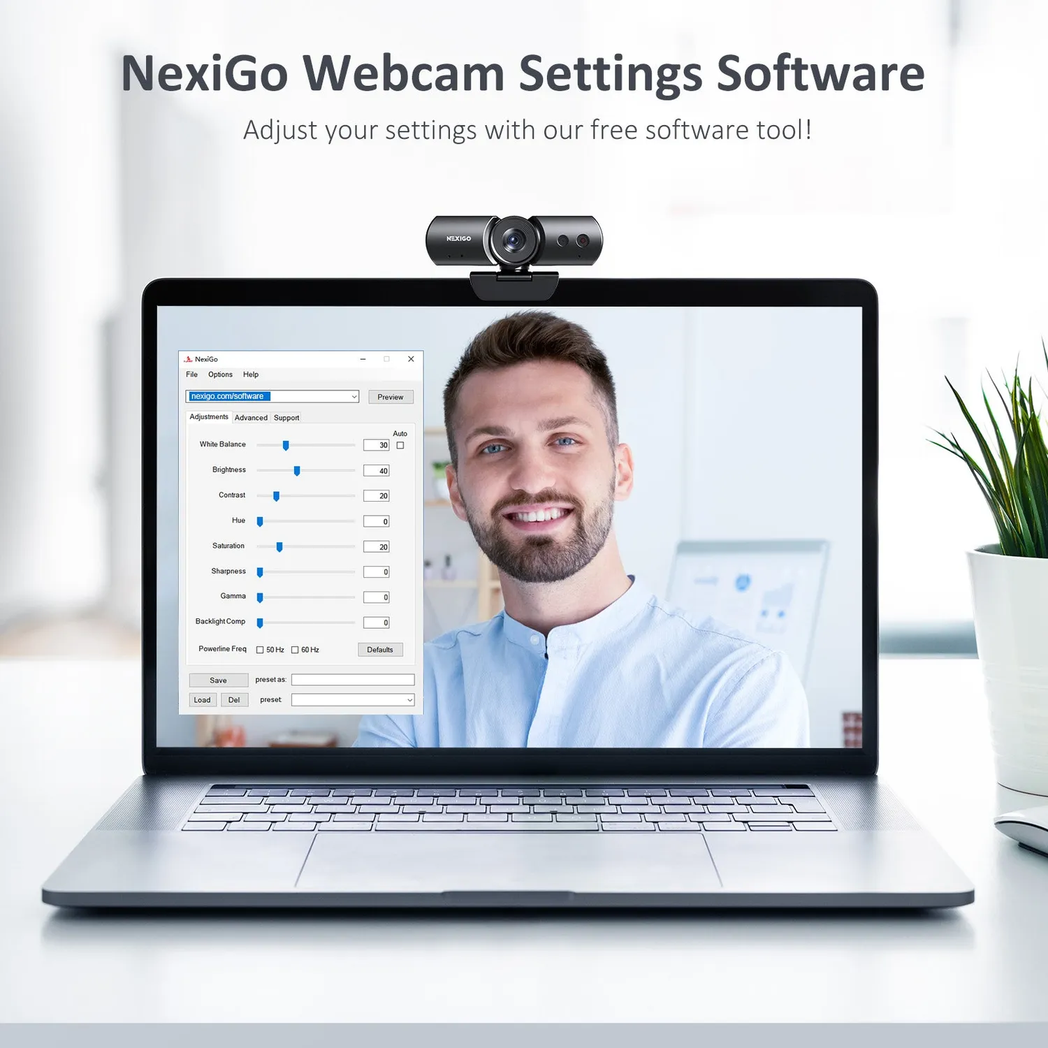 NexiGo HelloCam Windows Hello webcam 1080p