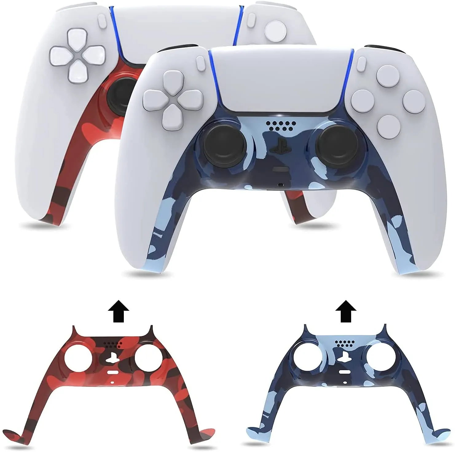 NexiGo PS5 Controller Faceplate covers 2-pack