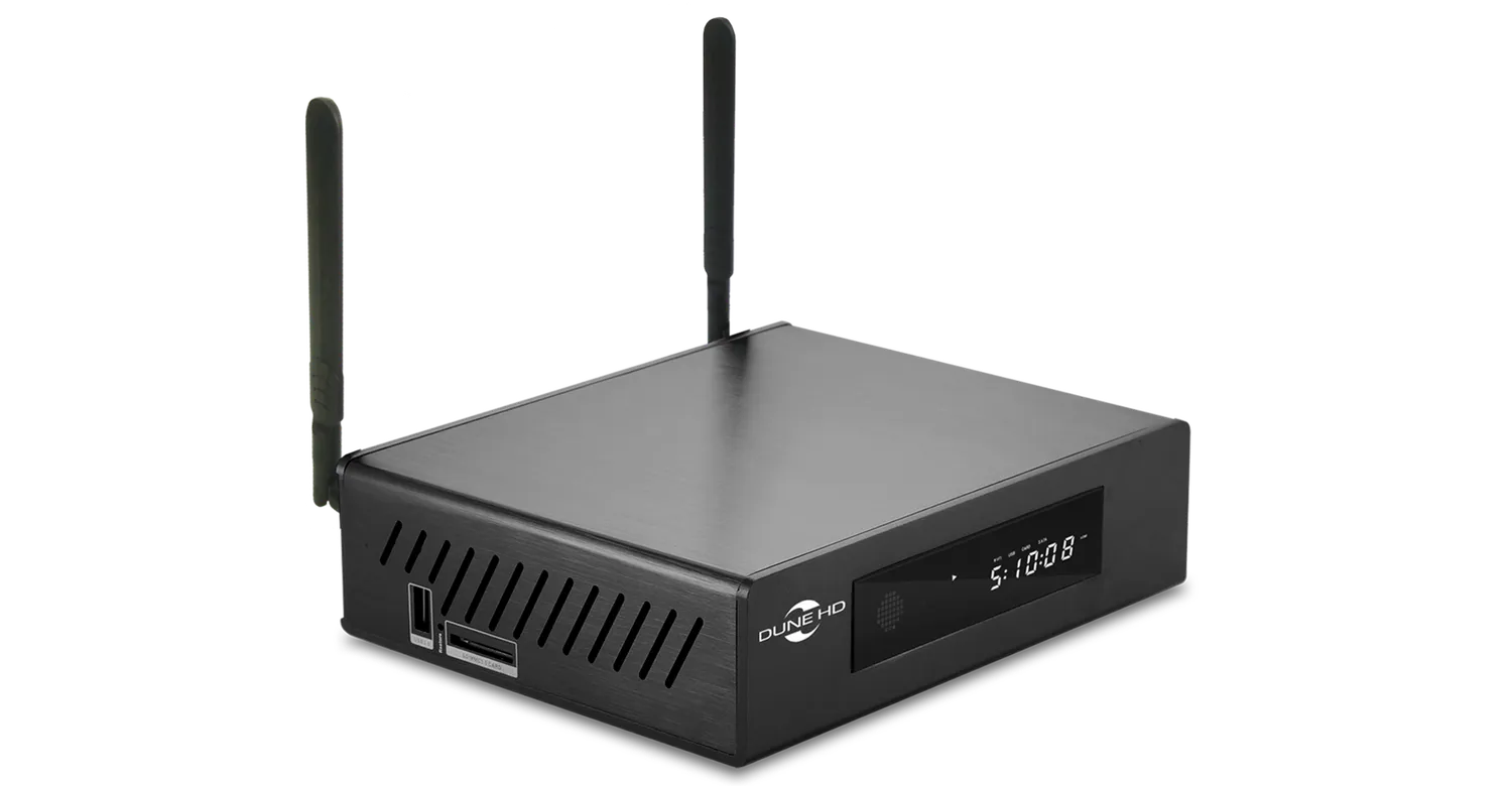 Dune HD Pro 4K Plus mediaspeler 4K HDR met HDD-rack